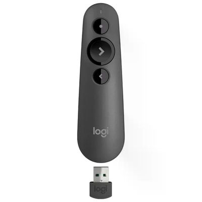 Logitech R500 Puntatore per Presentazioni Wireless Grafite