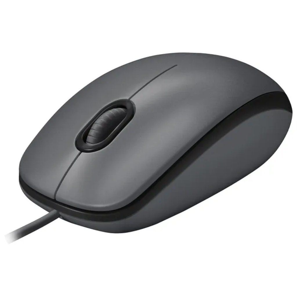 Logitech M100 Mouse Ottico USB 1000 DPI Nero