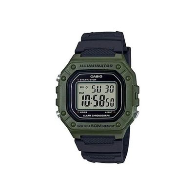 Casio W-218H-3AVEF Orologio Digitale Uomo Verde e Nero Casio W-218H-3AVEF Orologio Digitale Uomo Verde e Nero