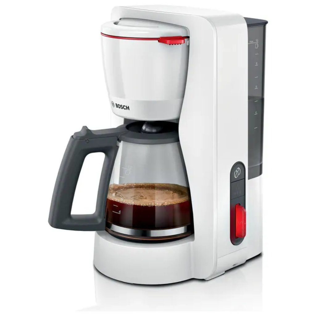 Bosch TKA3M131 Macchina da Caffè con Filtro 1,25 L Bianca
