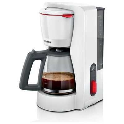 Bosch TKA3M131 Macchina da Caffè con Filtro 1,25 L Bianca