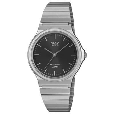 Casio MQ-24DA-1AEF orologio analogico quarzo uomo donna cassa 35mm bracciale acciaio colore nero Casio MQ-24DA-1AEF orologio analogico quarzo uomo donna cassa 35mm bracciale acciaio colore nero