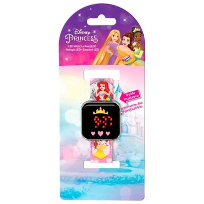 DISNEY Orologio LED Digitale Disney Princess per Bambine