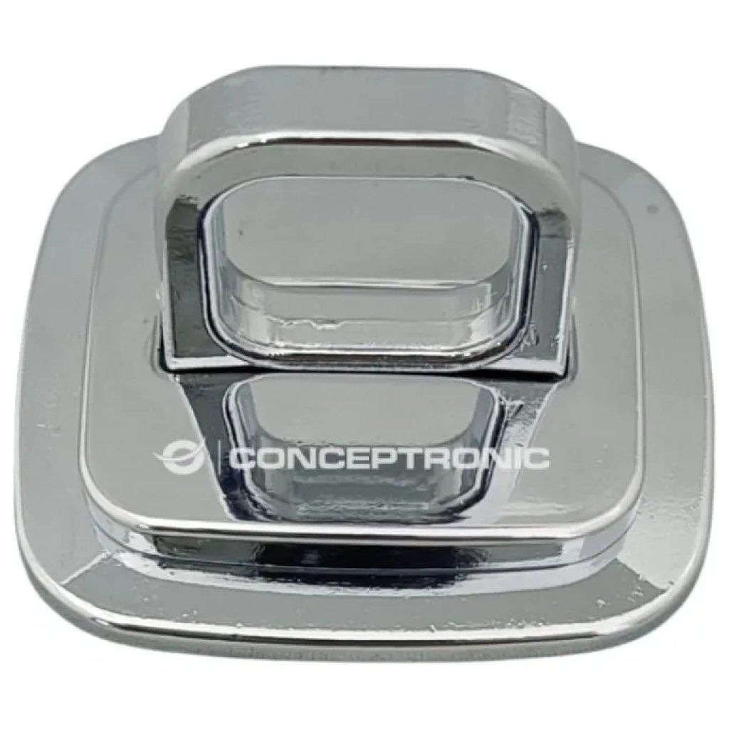 Conceptronic Ancoraggio di Sicurezza LBA01 Argento per Scrivania in Zinco