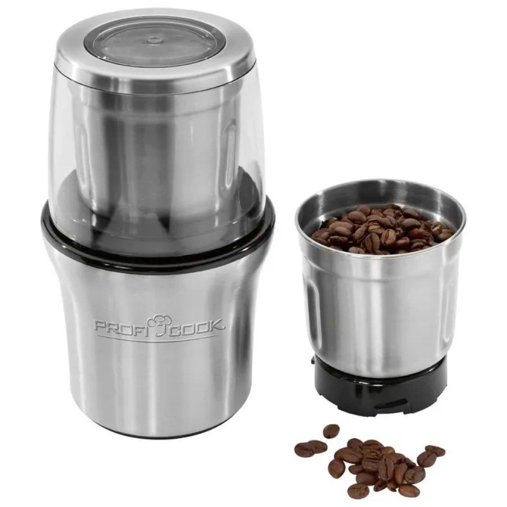 ProfiCook KSW 1021 Macinacaffè Elettrico 2 in 1, 200 W ProfiCook KSW 1021 Macinacaffè Elettrico 2 in 1, 200 W