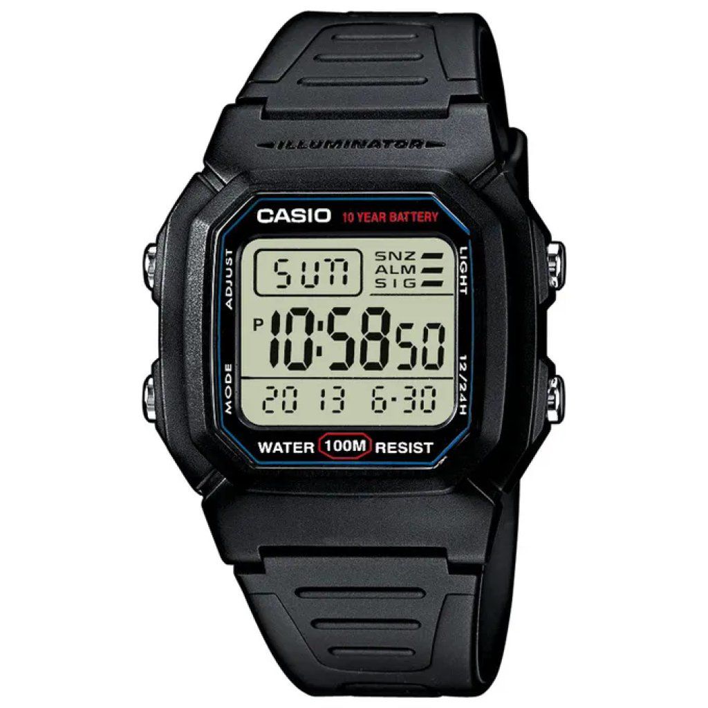 Casio W-800H-1AVES Orologio Digitale Sportivo Nero
