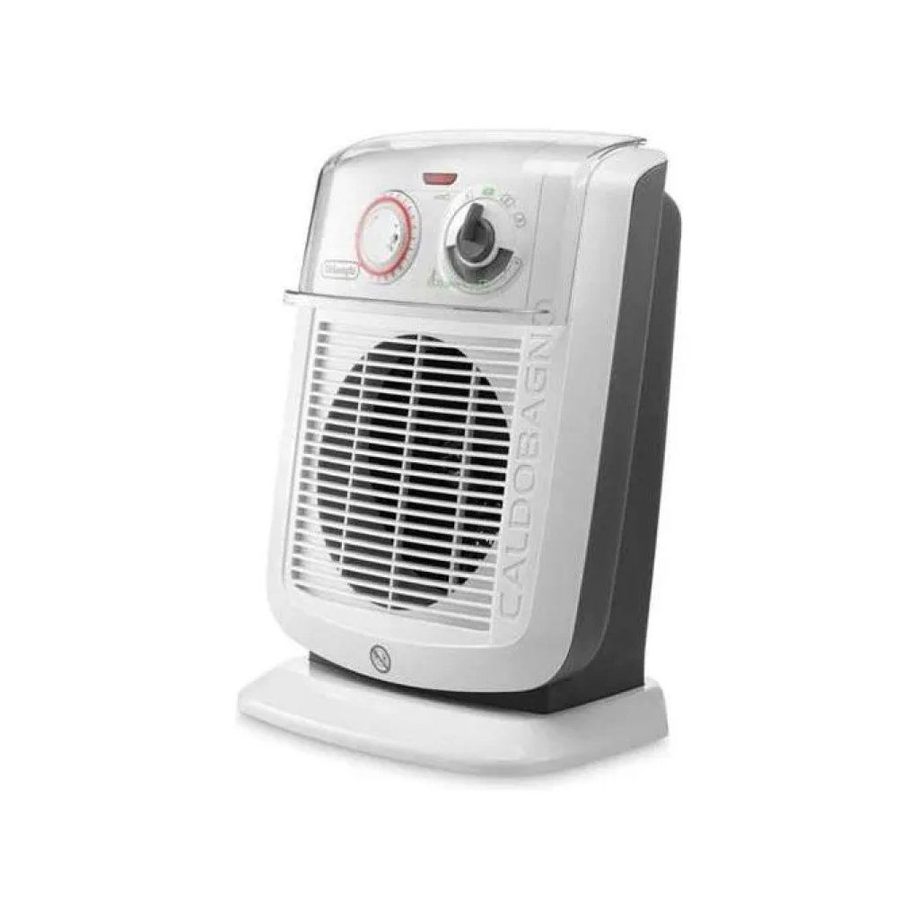 DELONGHI De'Longhi HBC 3052T Termoventilatore Caldobagno 2200 W Timer 24h IP21 3 Livelli Potenza Funzione DELONGHI De'Longhi HBC 3052T Termoventilatore Caldobagno 2200 W Timer 24h IP21 3 Livelli Potenza Funzione
