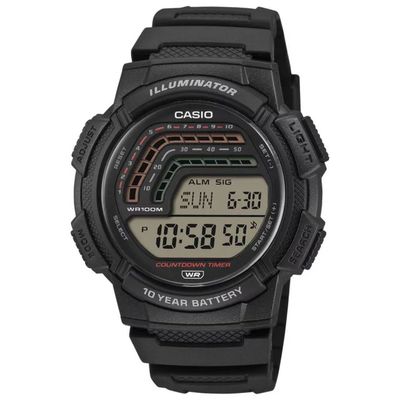Casio WS-1800-1AVEF Orologio Digitale Unisex Nero Casio WS-1800-1AVEF Orologio Digitale Unisex Nero