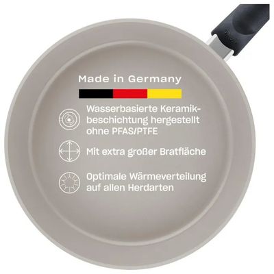 Fissler Ceratal Comfort Padella Ceramica Antiaderente 20 cm