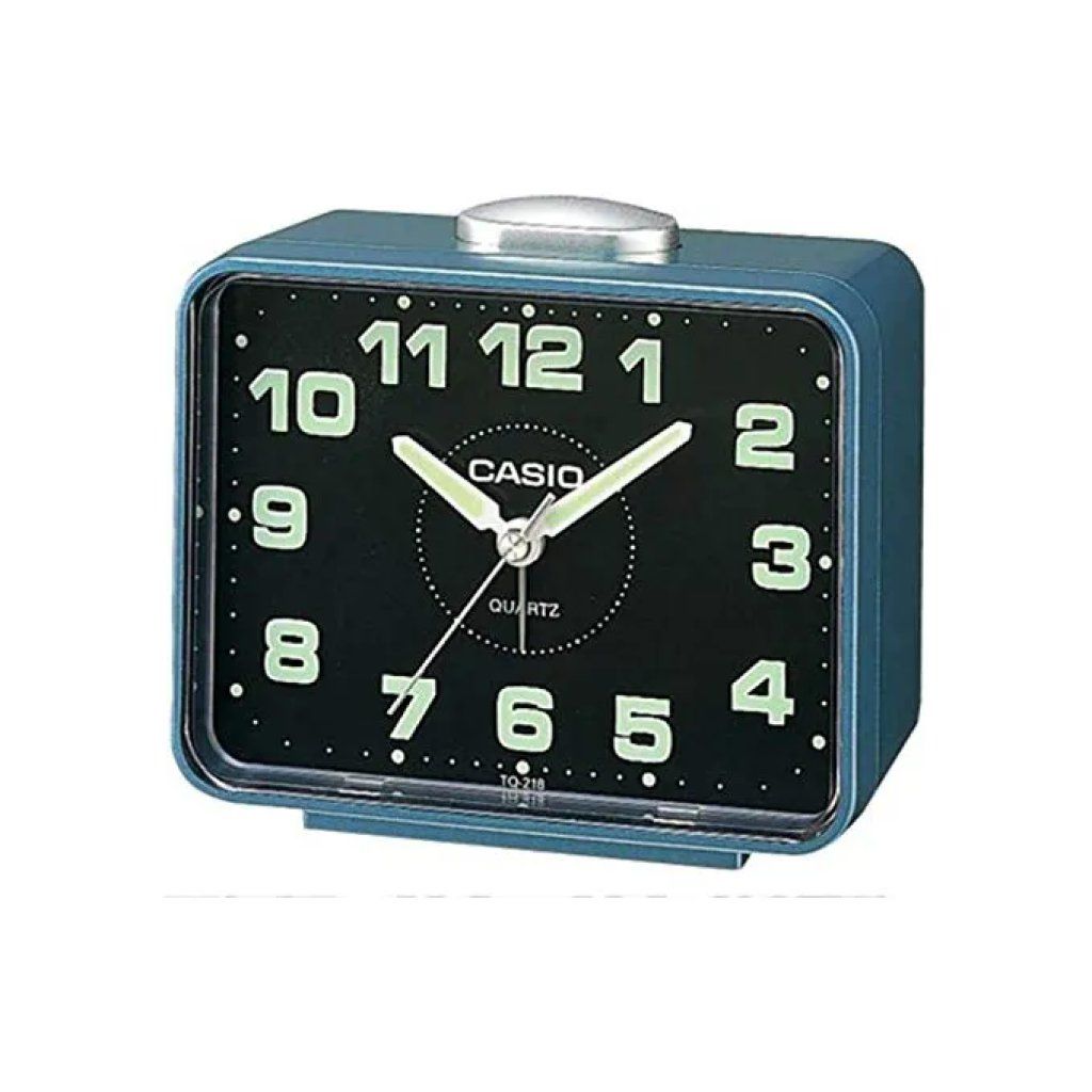 Casio TQ-218-2EF Sveglia Analogica da Tavolo Blu Casio TQ-218-2EF Sveglia Analogica da Tavolo Blu