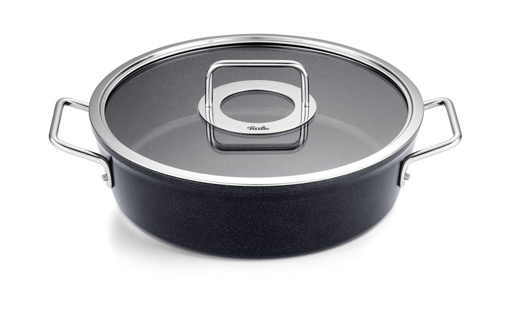 Fissler Adamant Pentola per Arrosti 28 cm con Coperchio in Vetro Fissler Adamant Pentola per Arrosti 28 cm con Coperchio in Vetro