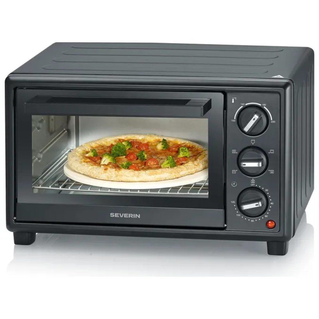 Severin TO 2079 Fornetto con Tostapane 20 L 1600 W (45.3x40x34.5 cm) colore Nero Severin TO 2079 Fornetto con Tostapane 20 L 1600 W (45.3x40x34.5 cm) colore Nero