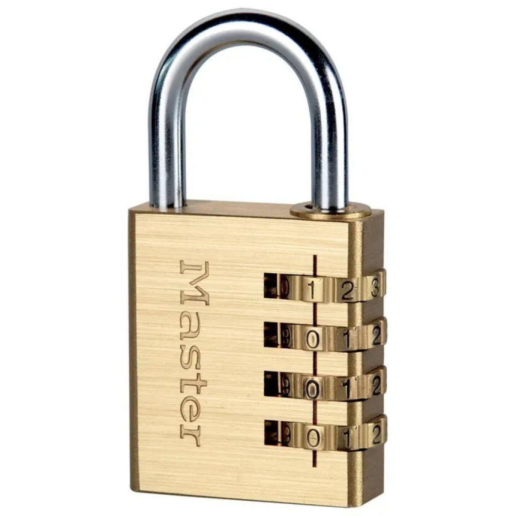 MASTERLOCK Master Lock 604EURD Lucchetto a combinazione in alluminio, 40 mm