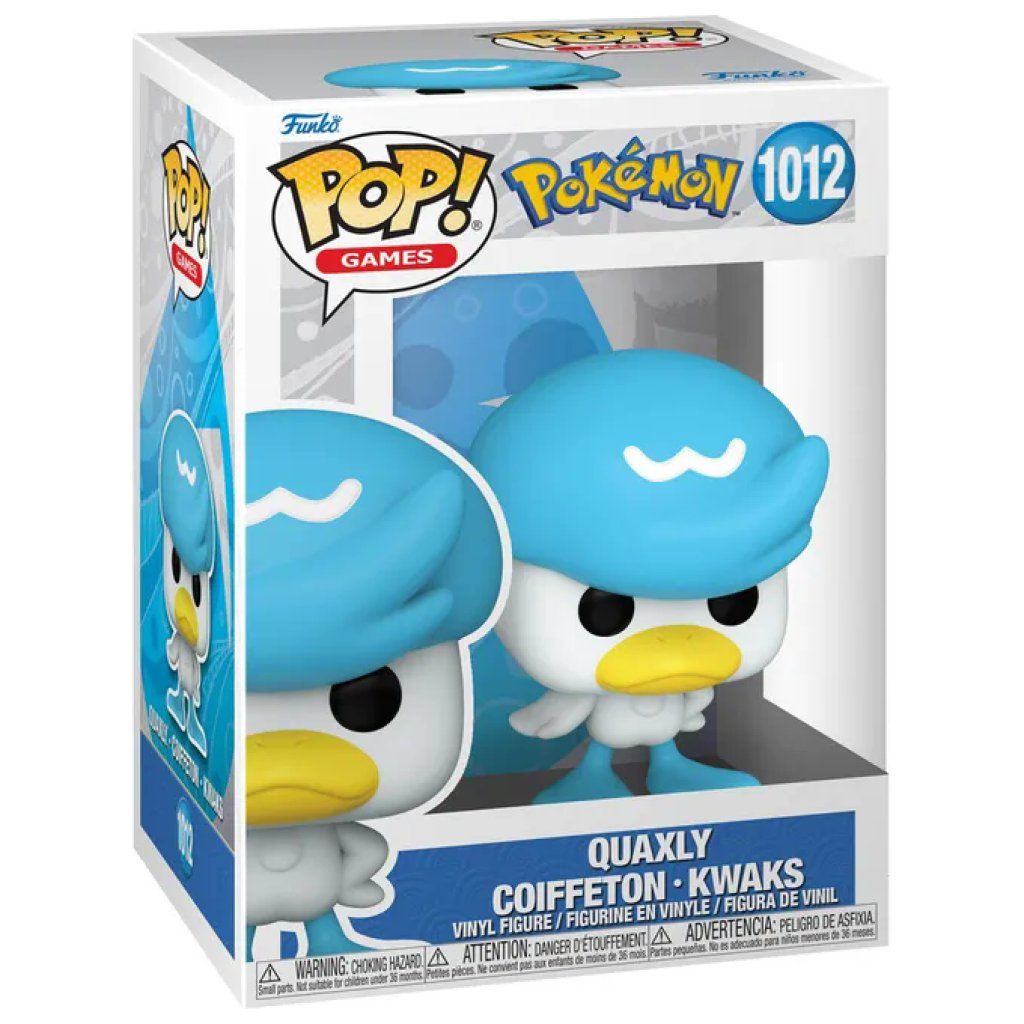 Funko Pop! Pokémon Quaxly 1012 – Figura in Vinile