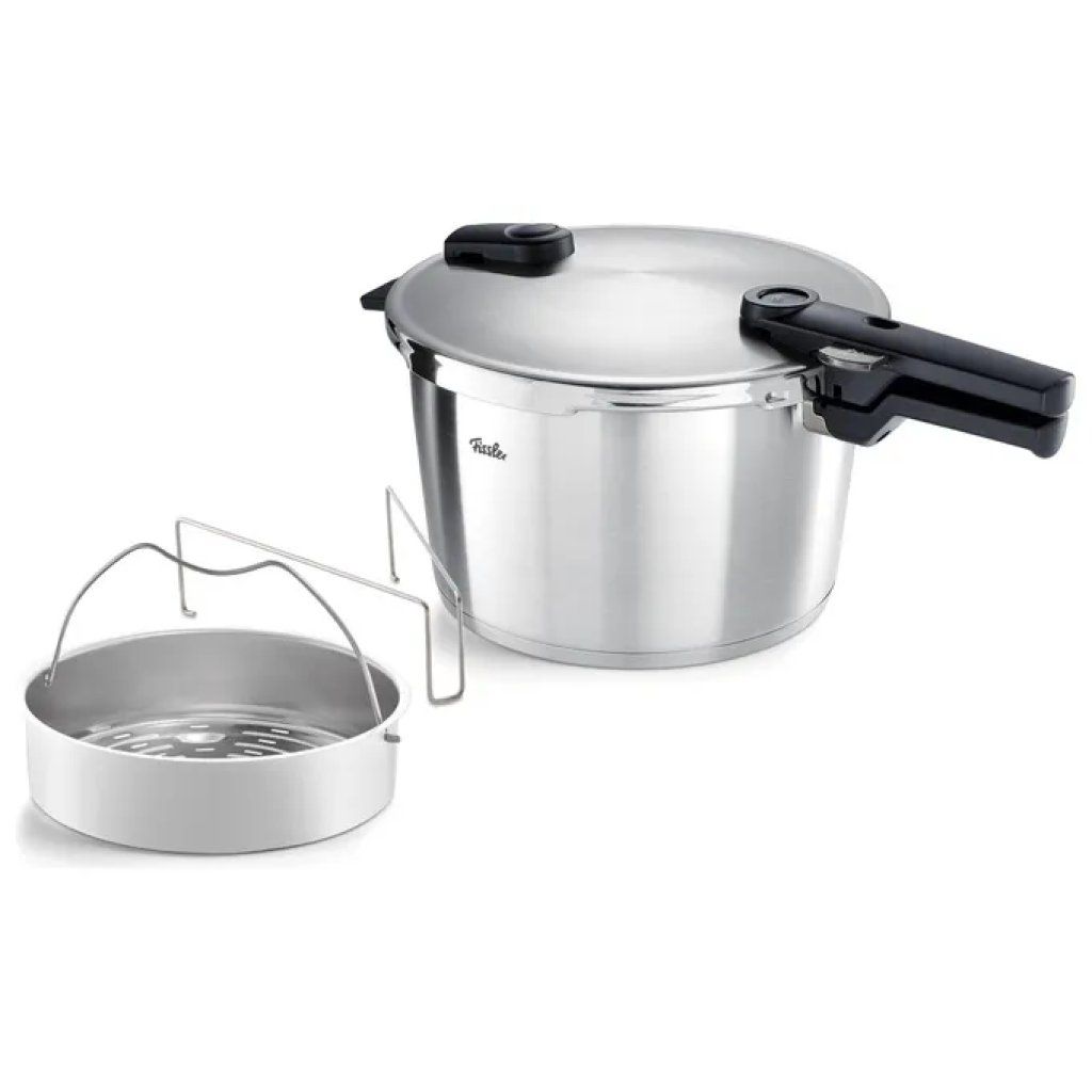 Fissler Vitaquick 602-810-08-070-0 Pentola a Pressione 8 L Diametro 26 cm Acciaio Inox Induzione