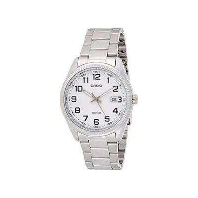 Casio MTP-1302PD-7BVEF Orologio Uomo Argento con Datario Casio MTP-1302PD-7BVEF Orologio Uomo Argento con Datario