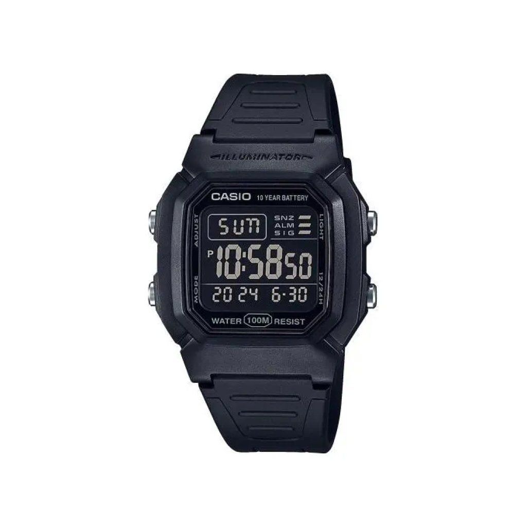Casio W-800H-1BVES Orologio Digitale Unisex Nero