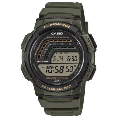 Casio WS-1800-3AVEF Orologio Digitale Sportivo Uomo Verde Casio WS-1800-3AVEF Orologio Digitale Sportivo Uomo Verde