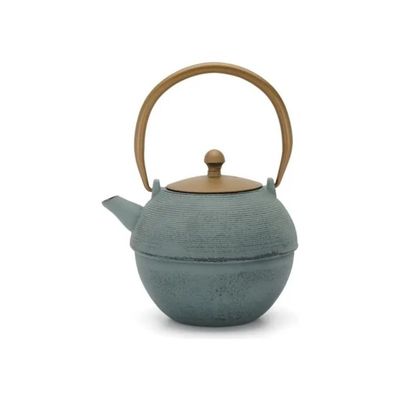 Bredemeijer Asia Sakura Teiera in Ghisa Blu 1,2 L con Filtro
