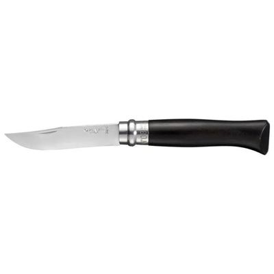 Opinel N° 8 Coltello Pieghevole Inox con Manico in Faggio, Lama 8,5 cm