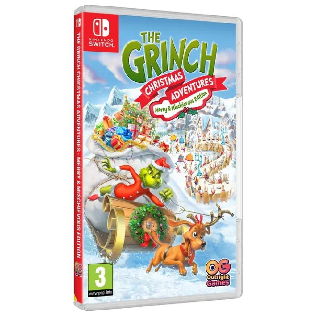 BANDAI NAMCO ENTERTAINMENT Il Grinch: Avventure Natalizie – Nintendo Switch BANDAI NAMCO ENTERTAINMENT Il Grinch: Avventure Natalizie – Nintendo Switch