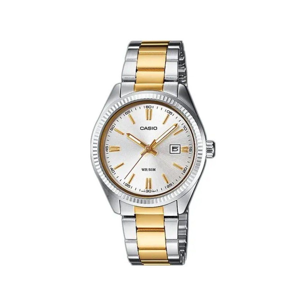 Casio Classic LTP-1302PSG-7AVEF Orologio in Acciaio Bicolore