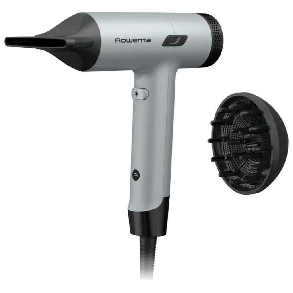 Rowenta HY7120E0 Tiny Asciugacapelli 1600 W Motore Digitale 3 Velocita' 3 Temperature Ionizzazione Getto