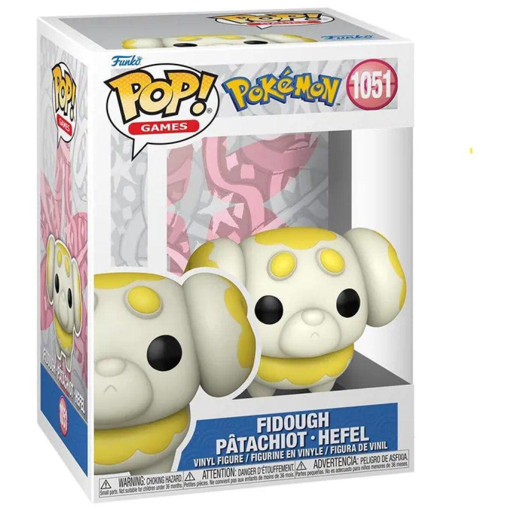 Funko Pokemon Fidough Figura in Vinile da Collezione Funko Pokemon Fidough Figura in Vinile da Collezione