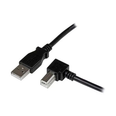 StarTech.com cavo USB 2.0 A-B da 3 m con connettore USB-B angolare