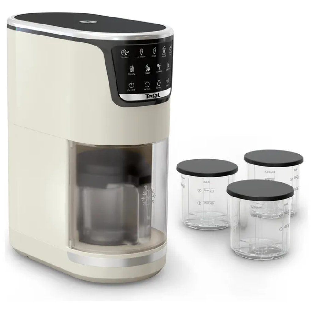 Tefal IG602AE0 Dolci Gelatiera tradizionale 1,4 L Preparazione frozen yogurt e sorbetto colore Bianco