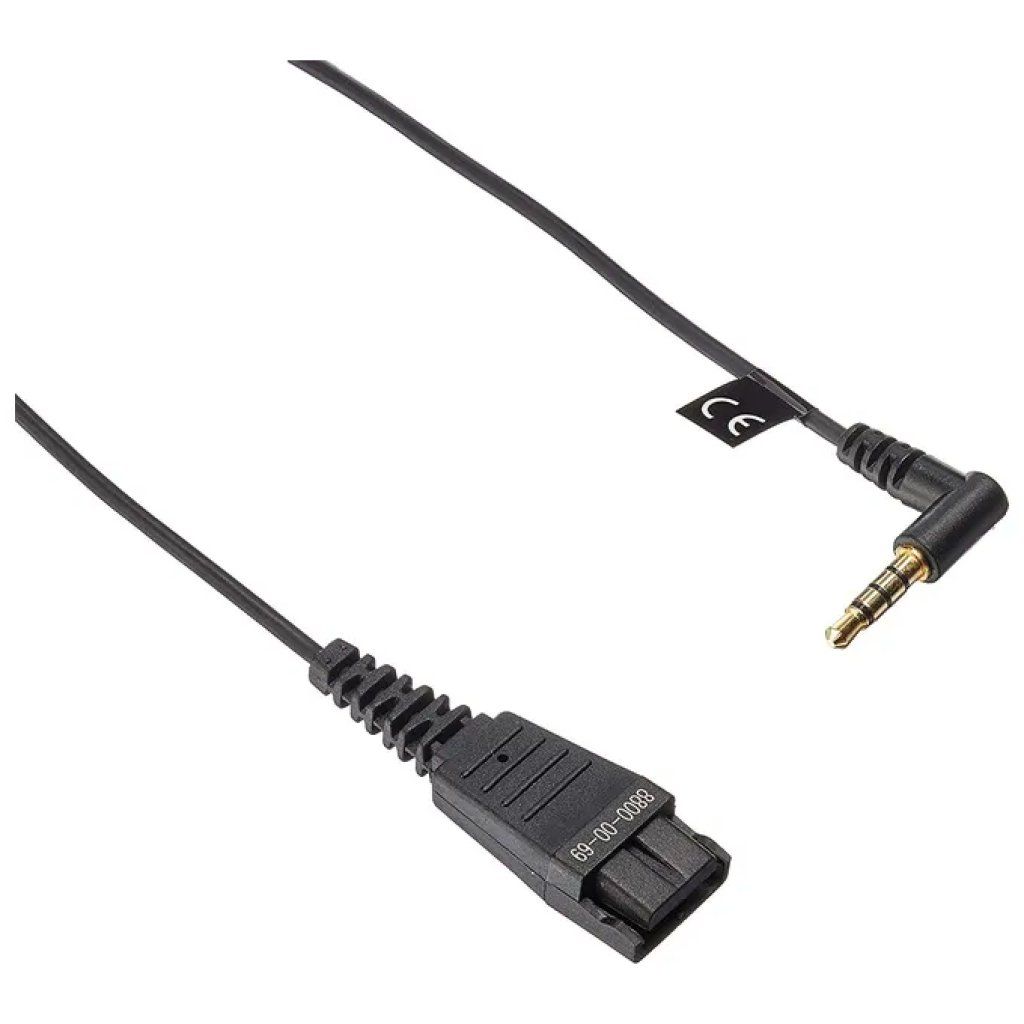 Jabra Link Mobile – Cavo QD con jack audio da 3,5 mm Jabra Link Mobile – Cavo QD con jack audio da 3,5 mm