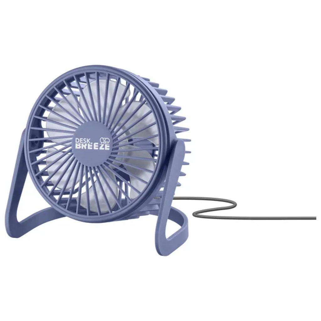 Tech Pop Desk Breeze – Ventilatore USB da Tavolo Viola