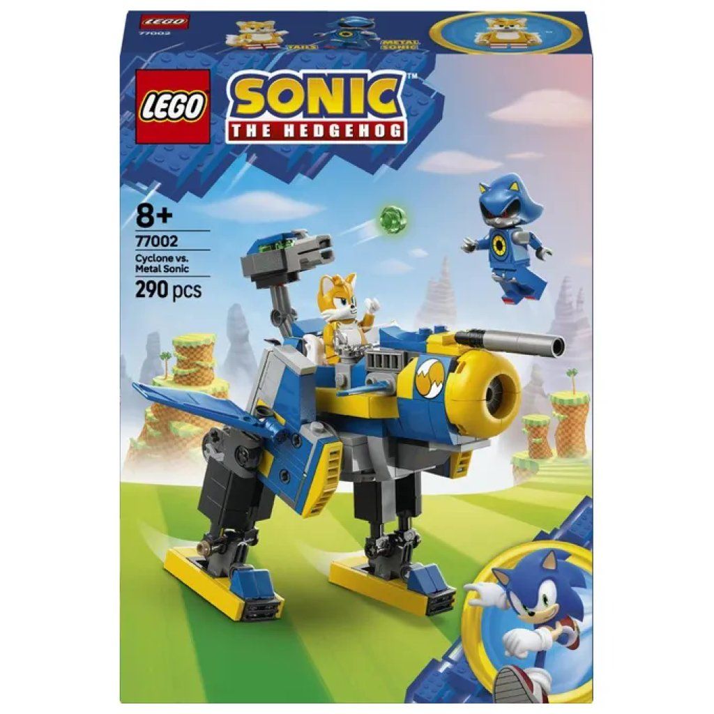 LEGO Sonic Cyclone contro Metal Sonic – Set mech trasformabile