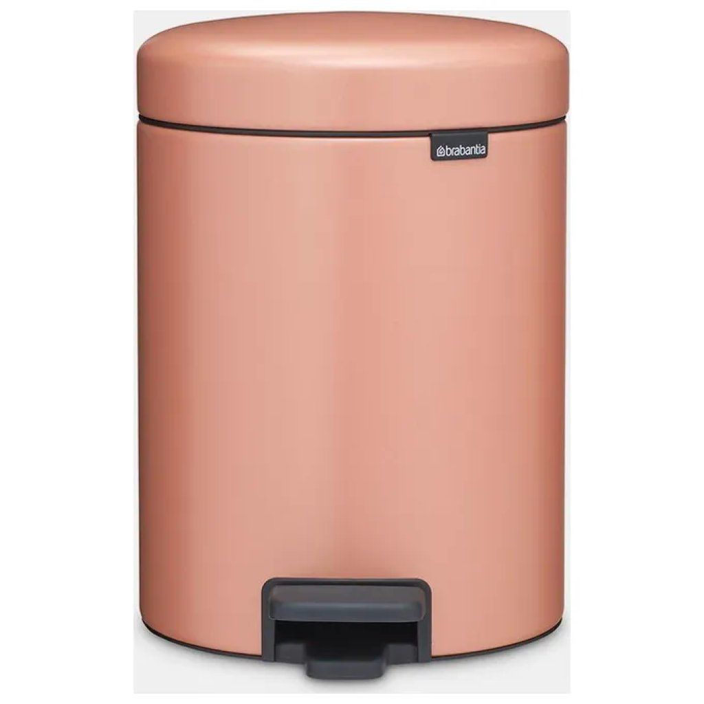 Brabantia NewIcon Pattumiera a Pedale 5 L Warm Copper