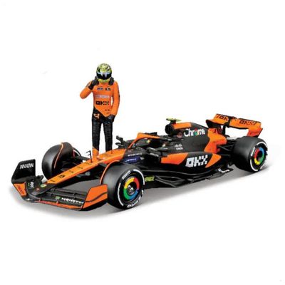 Bburago McLaren MCL38 #4 Lando Norris GP Miami 2024, scala 1:24 Bburago McLaren MCL38 #4 Lando Norris GP Miami 2024, scala 1:24