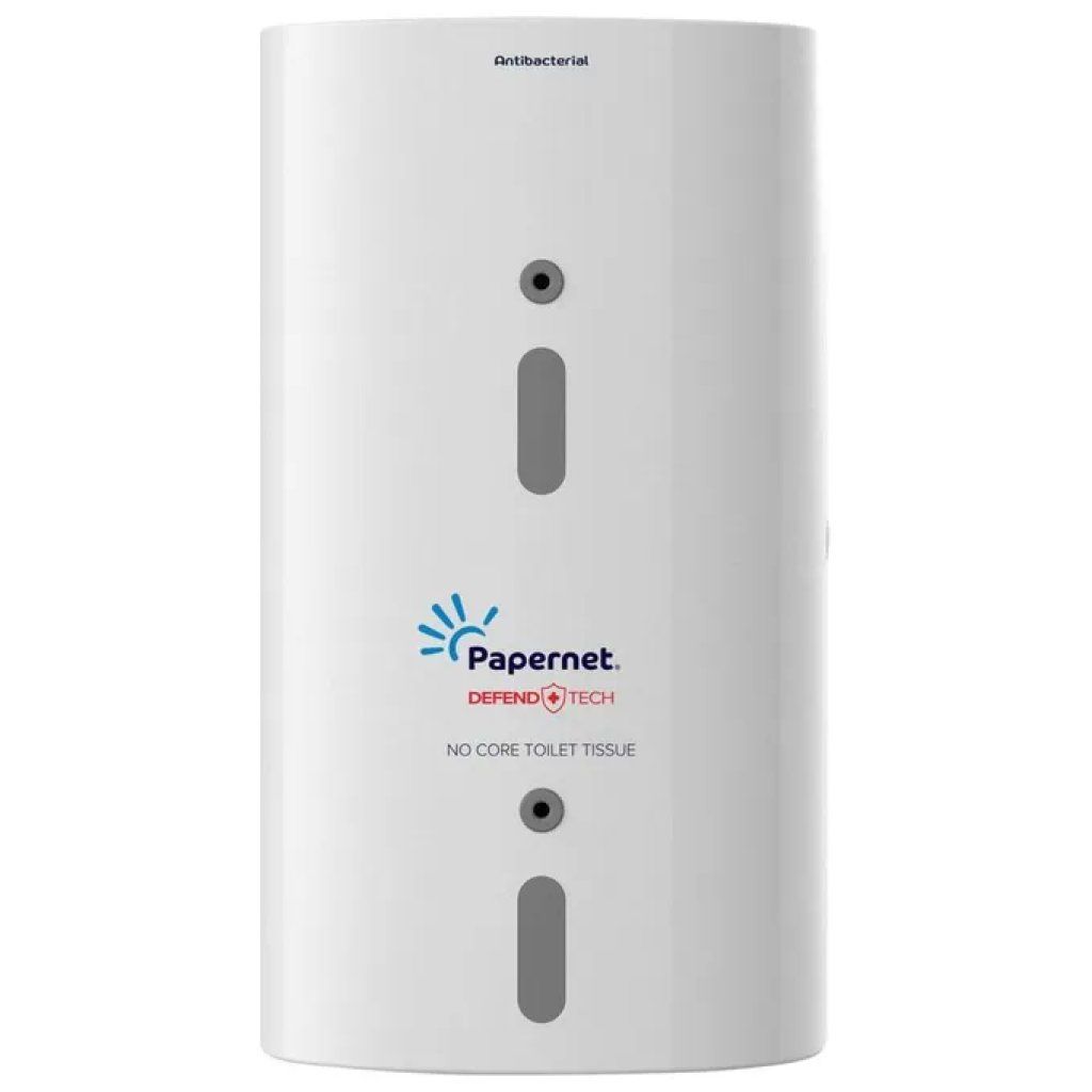 Papernet FullOne 421352 Dispenser Carta Igienica Antibatterico Bianco
