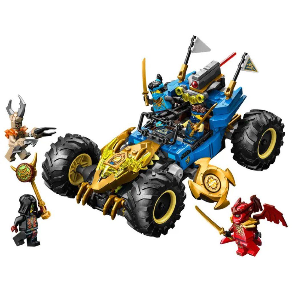 LEGO NINJAGO 71856 – Auto Mutaforma di Jay, set da 387 pezzi