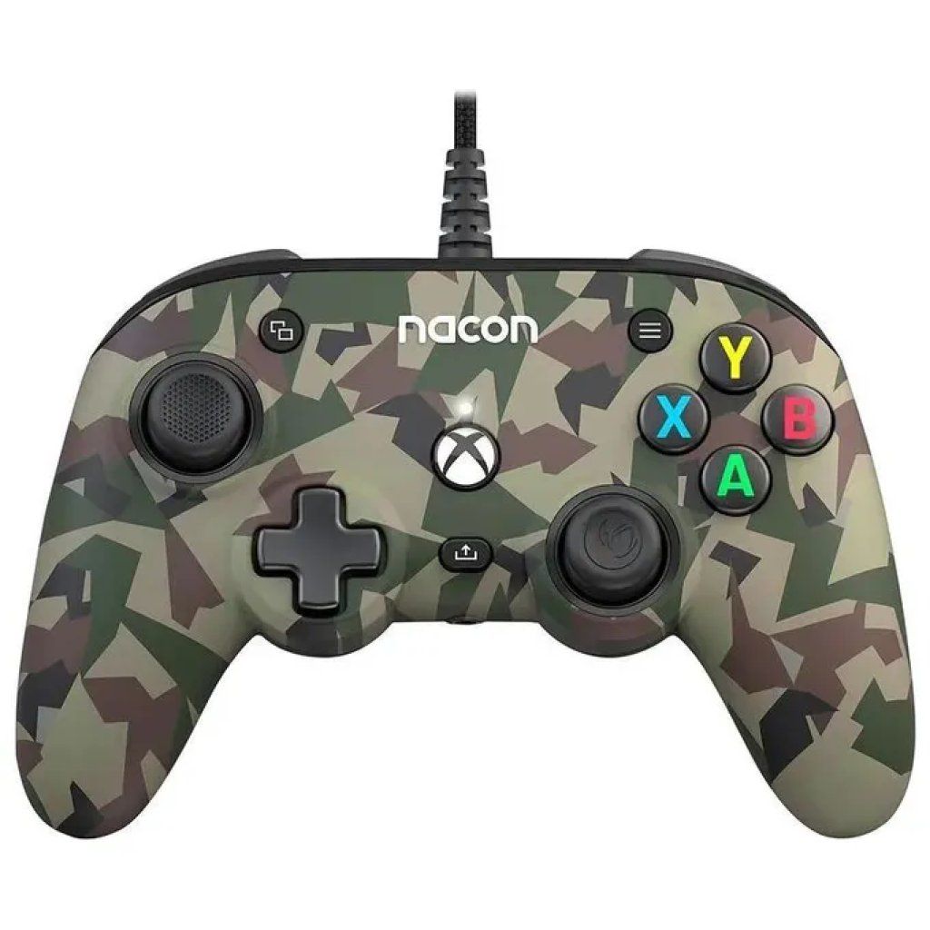 NACON Pro Compact Camo Green – Controller cablato per Xbox e PC