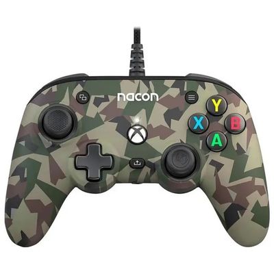 NACON Pro Compact Camo Green – Controller cablato per Xbox e PC NACON Pro Compact Camo Green – Controller cablato per Xbox e PC