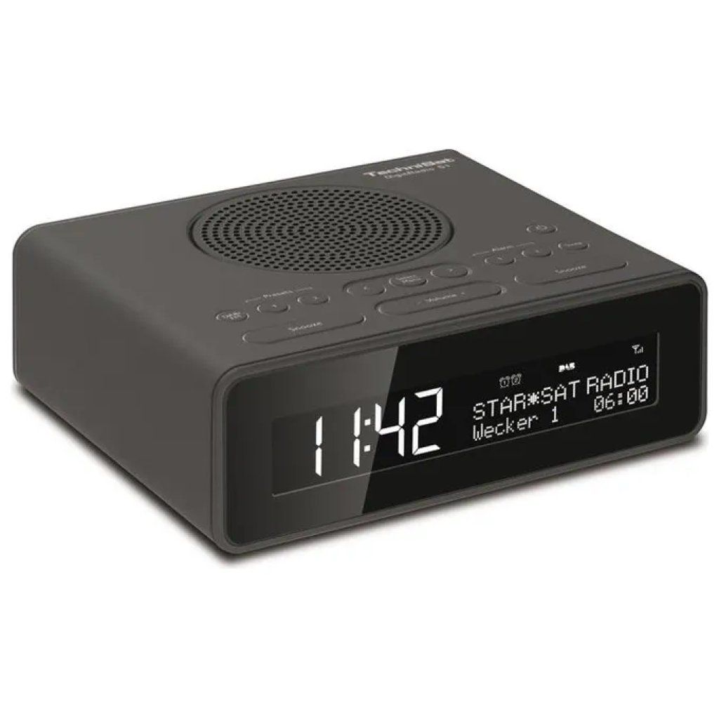TechniSat DIGITRADIO 51 – Radiosveglia DAB+/FM antracite