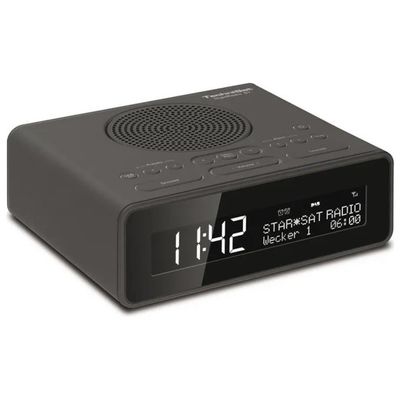 TechniSat DIGITRADIO 51 – Radiosveglia DAB+/FM antracite