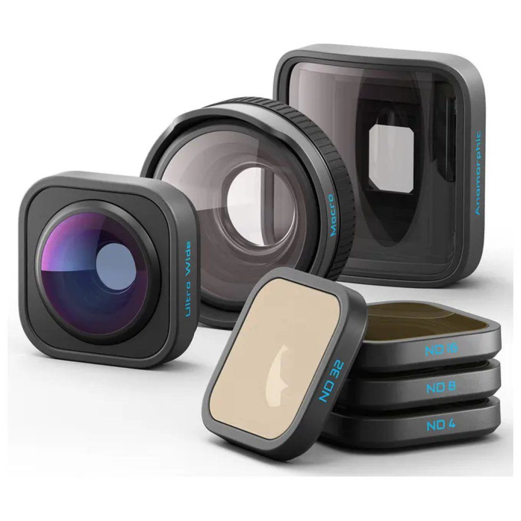 GoPro Kit Obiettivi HB per HERO13 Black, Nero GoPro Kit Obiettivi HB per HERO13 Black, Nero