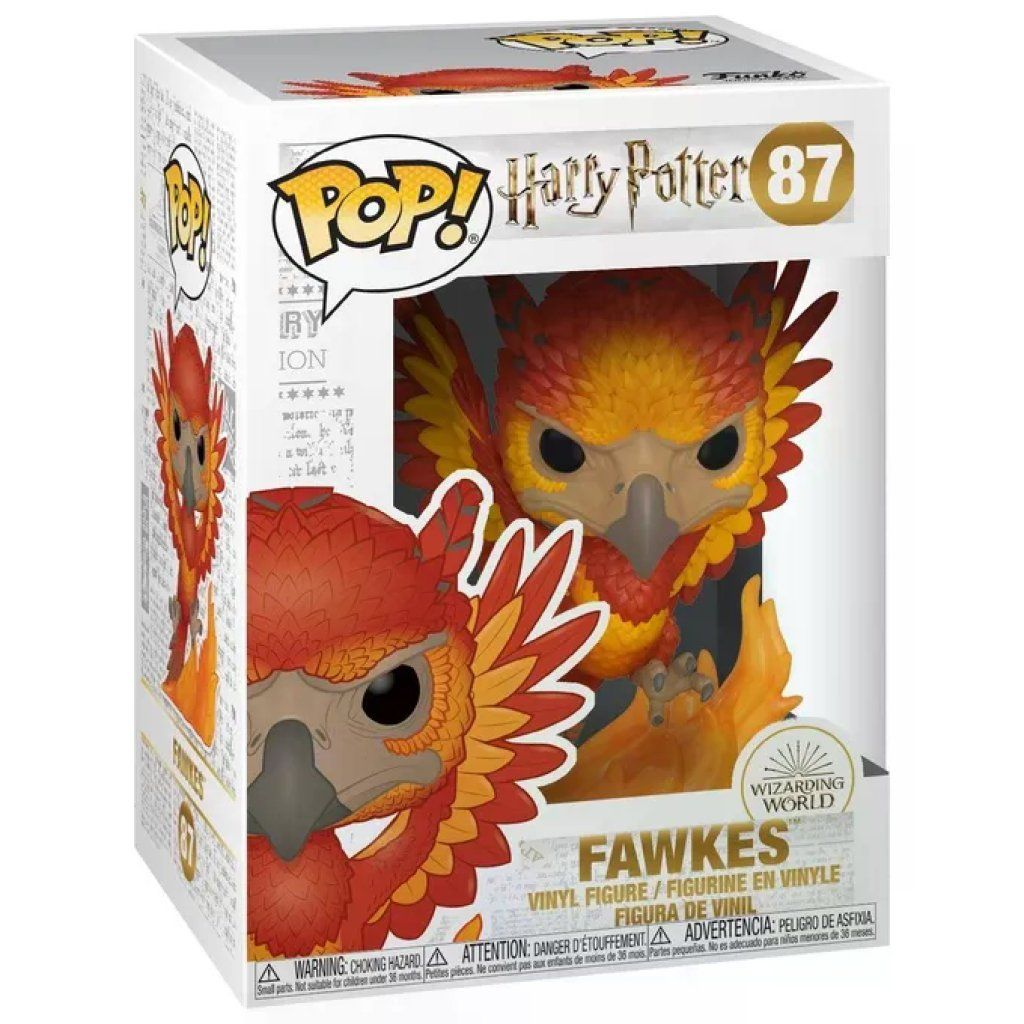 Funko Pop! Fawkes #87 – Fenice di Harry Potter Funko Pop! Fawkes #87 – Fenice di Harry Potter