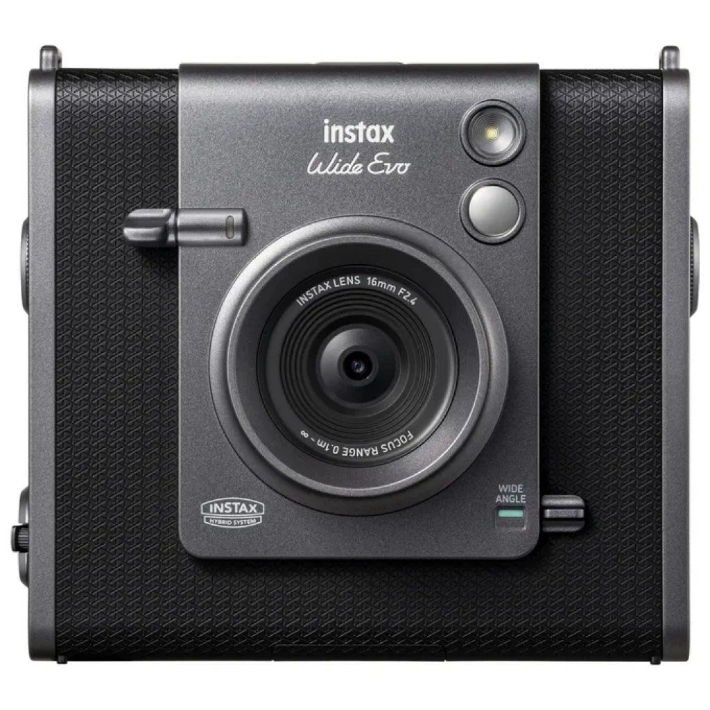 FUJIFILM INSTAX WIDE EVO Fotocamera Istantanea Ibrida Nera