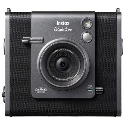 FUJIFILM INSTAX WIDE EVO Fotocamera Istantanea Ibrida Nera FUJIFILM INSTAX WIDE EVO Fotocamera Istantanea Ibrida Nera