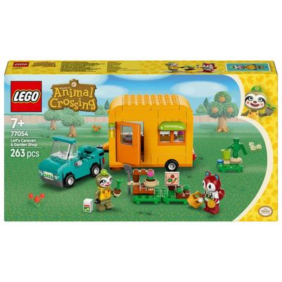 LEGO Animal Crossing: La roulotte e il negozio di giardinaggio di Florindo