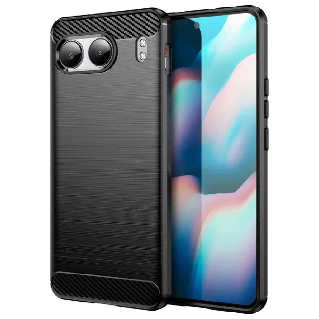 Celly GELSKIN1126BK Cover Nero per OnePlus Nord 4