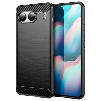 Celly GELSKIN1126BK Cover Nero per OnePlus Nord 4