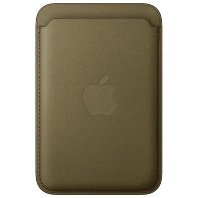 Apple Portafoglio MagSafe FineWoven Oliva per iPhone