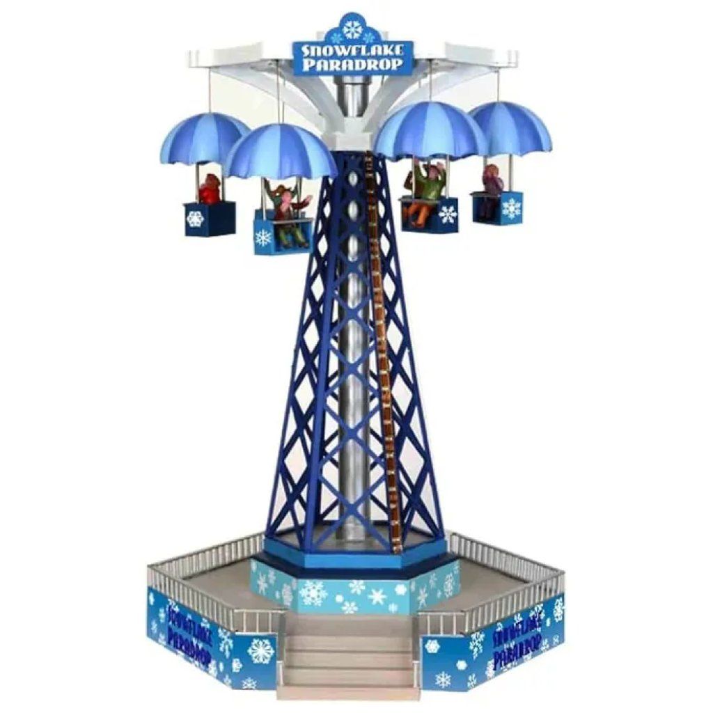 LEMAX Snowflake Paradrop – Decorazione da Luna Park con Luci e Suoni